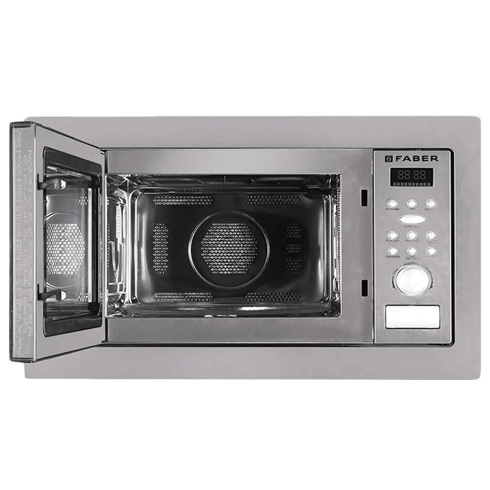 Buy FABER FBIMWO CGS/FG 25L Builtin Microwave Oven with 10 Autocook Menus (Stainless Steel
